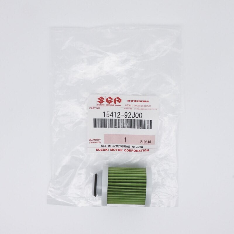 FILTRO COMBUSTIBLE SUZUKI 15412-92J00 PARA MOTORES DF70A (2009-2022)/ DF80A (2009-2022) /DF90A (2009-2022)DF70A / DF80A /DF90A (2009-2022)		  DF100A / DF115A (2012-2022) Y DF140A (2013-2022)