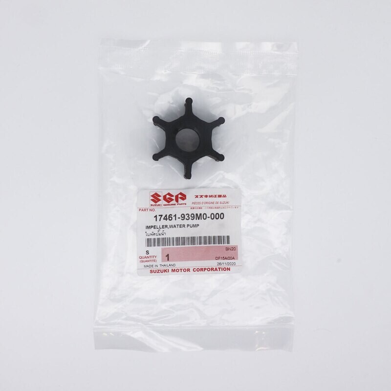 TURBINA SUZUKI 17461-939M0 PARA MOTORES DF8A / DF9,9A (2004-2022)/ DF9,9A / DF15A (2012-2022) Y DF20A (2007-2022)