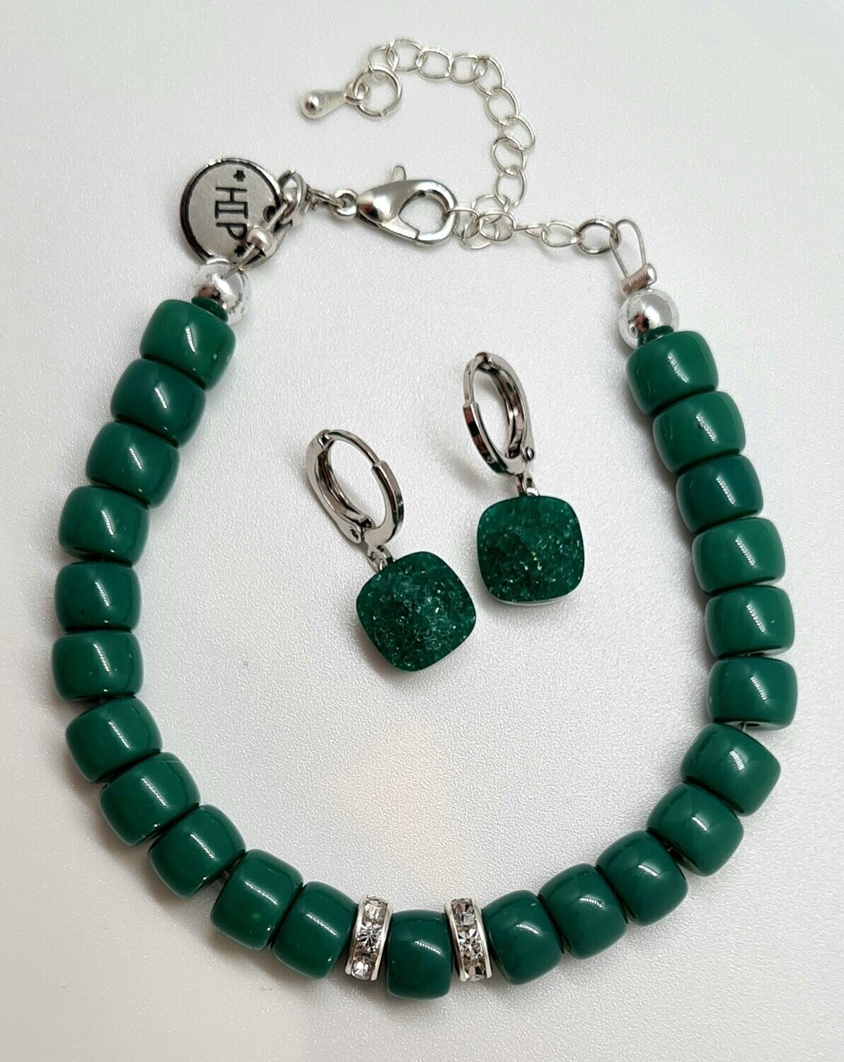 Sparkle  in Vintage Green