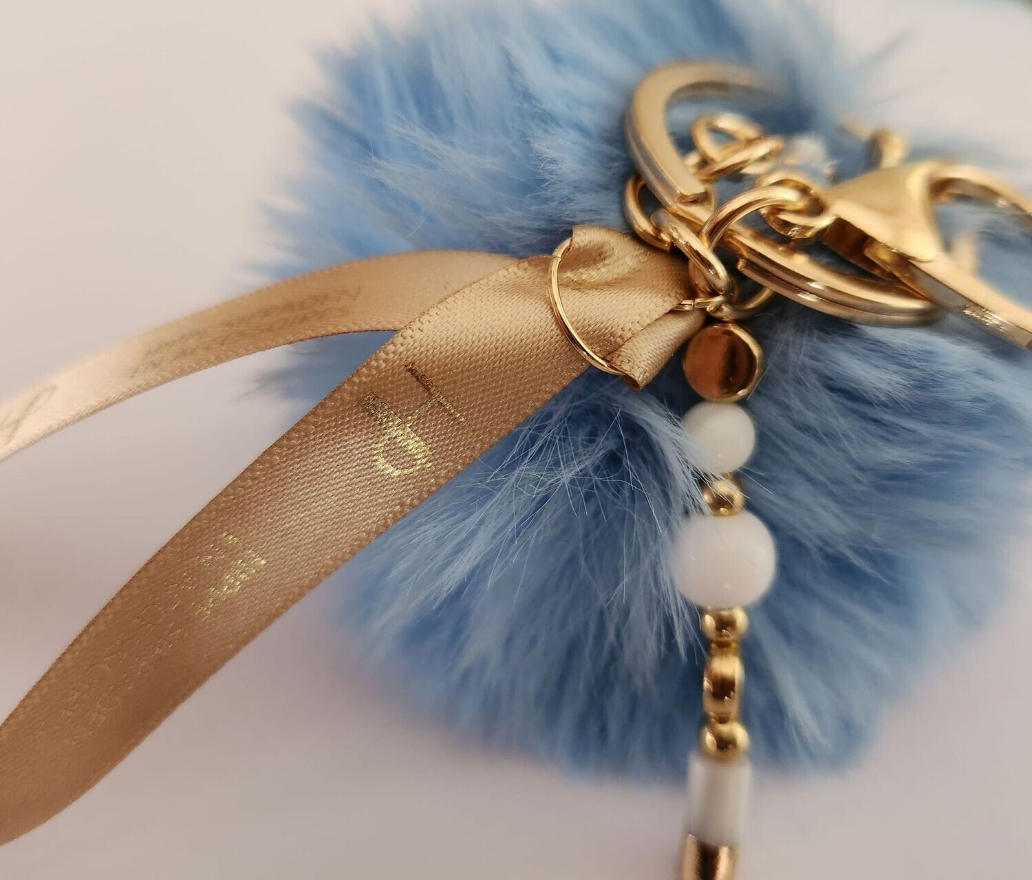 HIP -Sleutelhanger Pompon- Blue