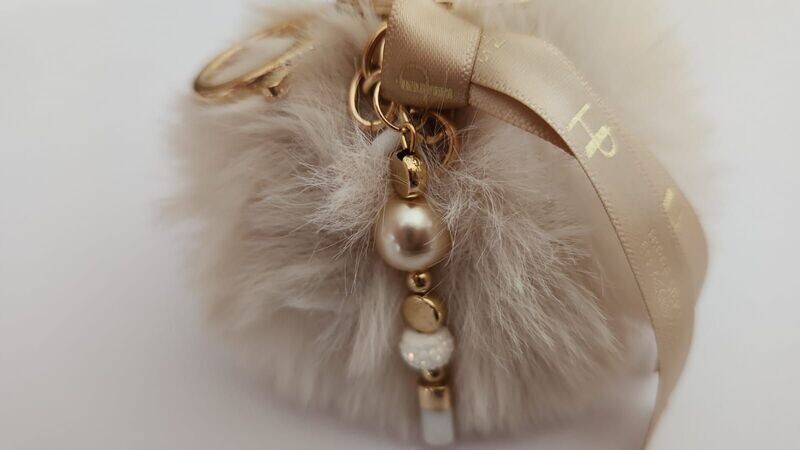 HIP- Sleutelhanger-Beige