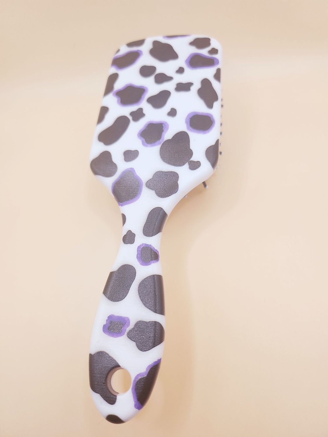 Haarborstel Purple Cow