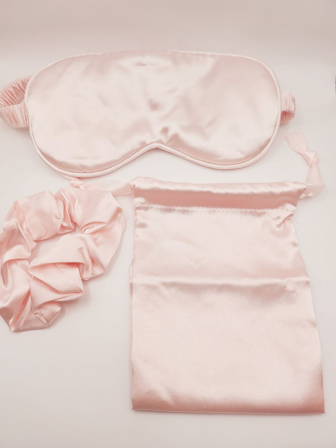 Slaapmasker- roze (set)