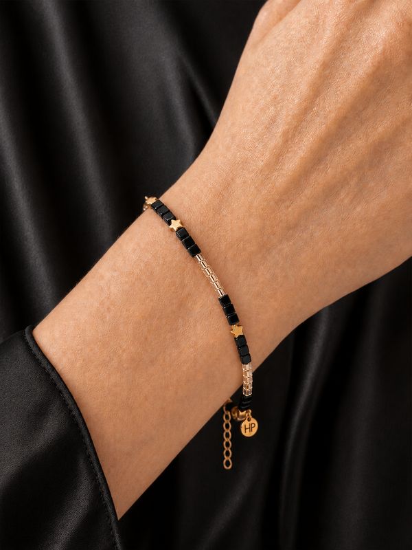 HIP- Sparkle with Stars Black