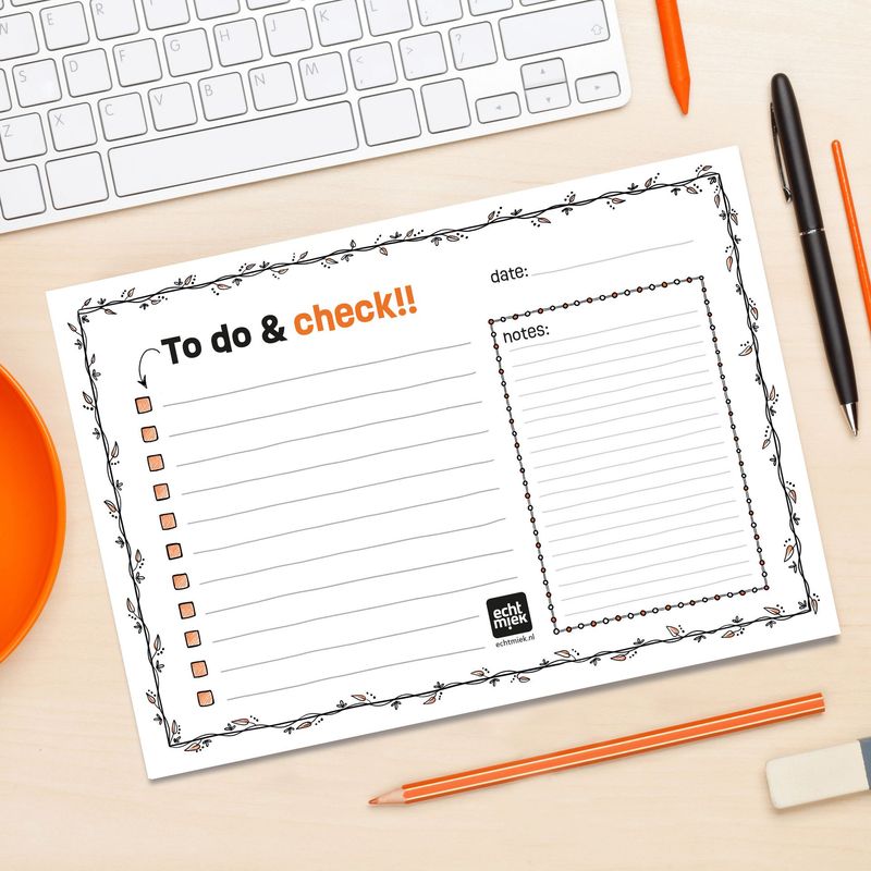 TO DO & CHECKLIST