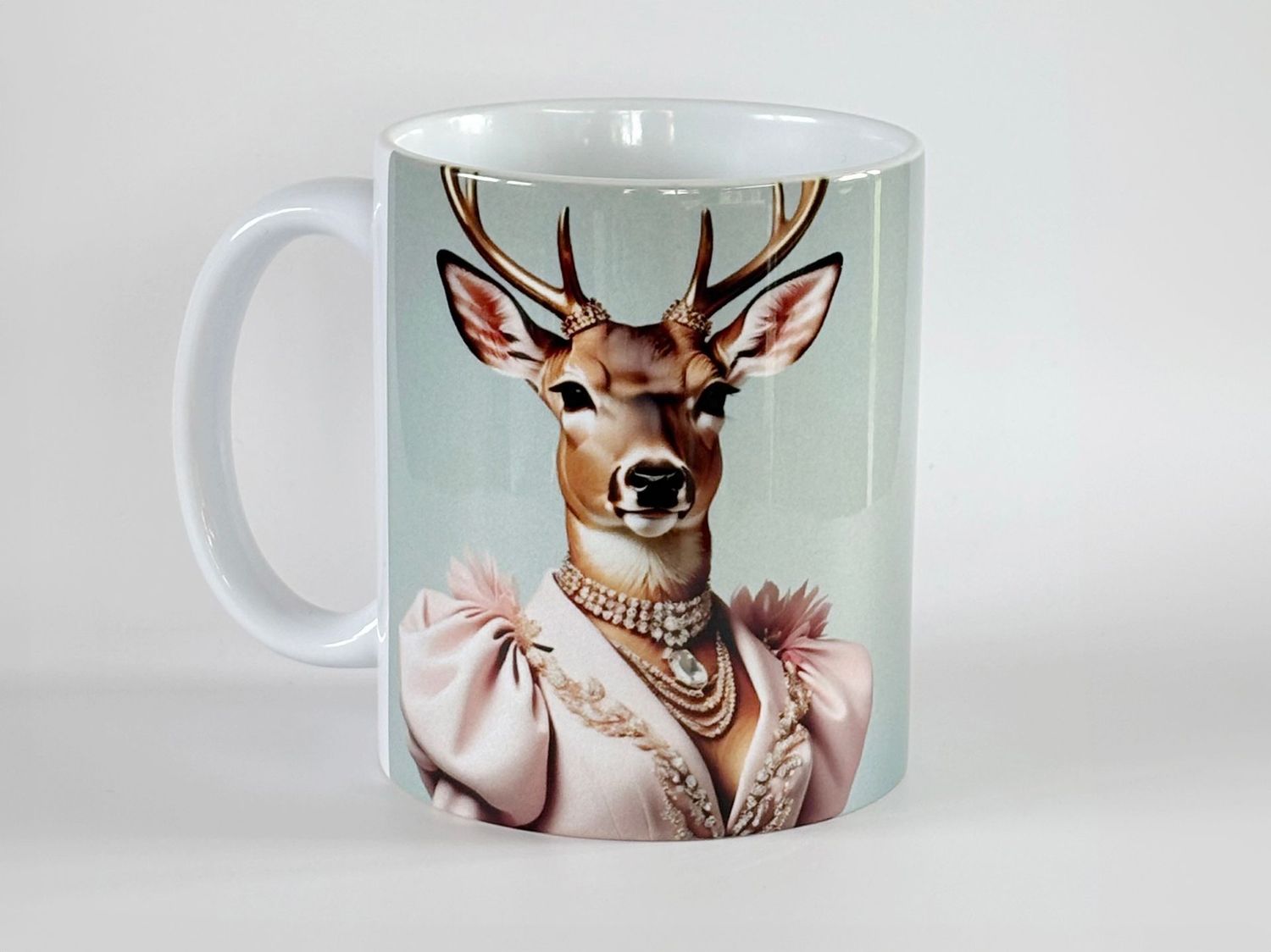 Rendier kerstmok vrouw Rendier kerstmok vrouw