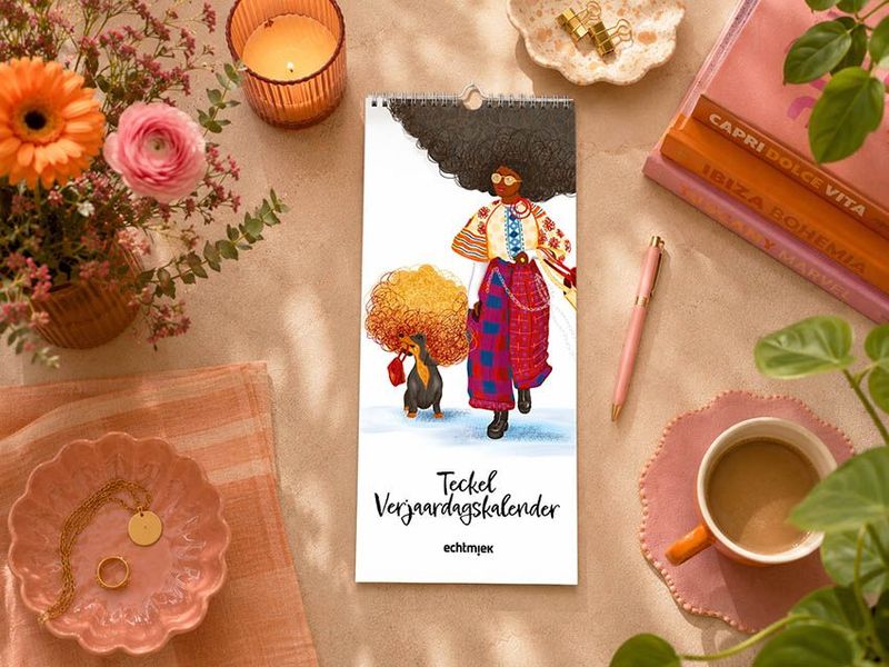 TECKEL verjaardagskalender