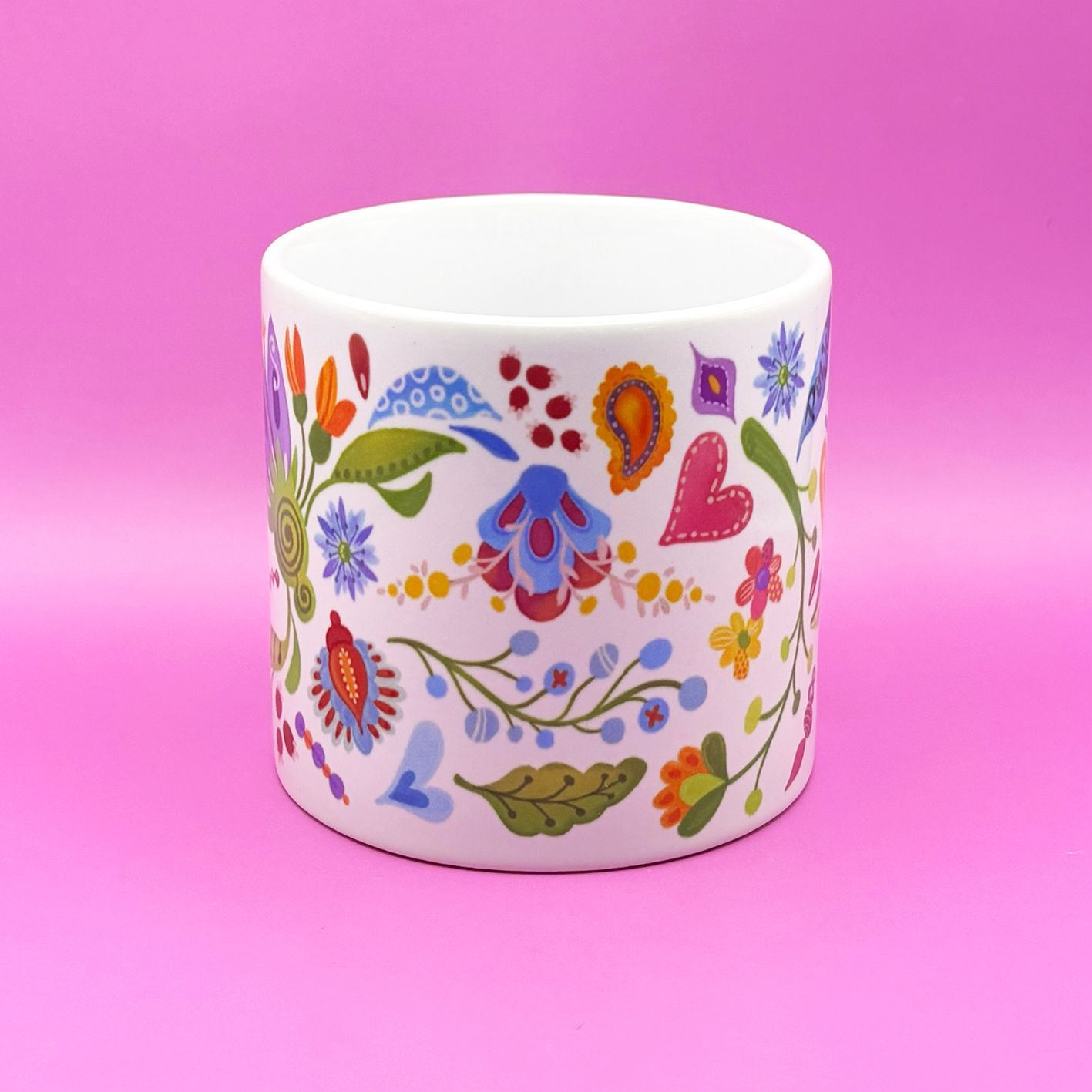 FlowerPower koffiekopje 175 ml – kleurrijke bloemen FlowerPower koffiekopje 175 ml – kleurrijke bloemen