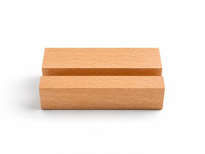Beukenhouten tegelhouder voor 15 x 15 cm tegels Beukenhouten tegelhouder voor keramische tegel van 15 x 15 cm | EchtMiek