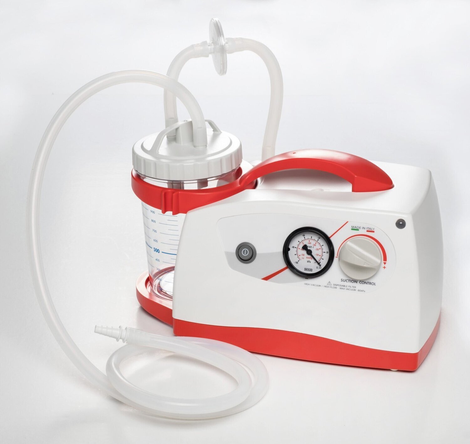 Battery portable surgical aspirator