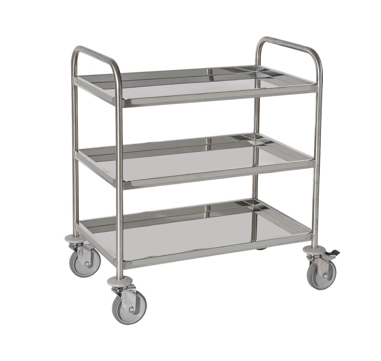 Service trolley with 3 Shelves