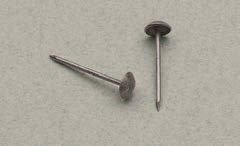 Steel cross fixing nail nickel finishing