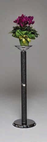 Flower vase stand Ninfa Dark model