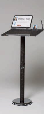 Lectern pedestal Ninfa Dark model