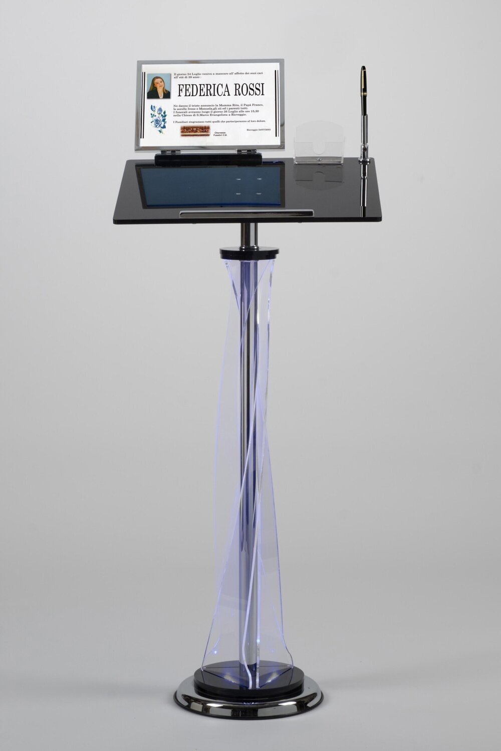 Lectern pedestal Cassiopea model