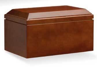 Italian line cinerary urn nut finishing