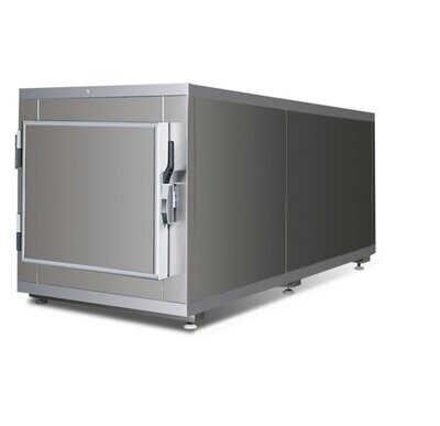 Cold chamber for one body with front opening
