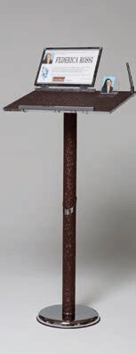 Lectern pedestal Ninfa Brown model
