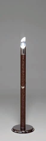 Light pedestal Ninfa Brown model