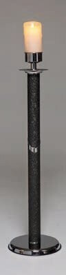 Candle pedestal Ninfa Dark model