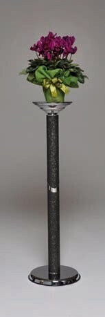 Flower vase stand Ninfa Dark model