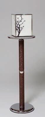Urn stand Ninfa Brown model