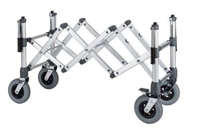 Extendible coffin trolley