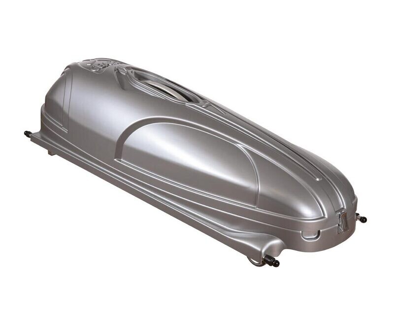 Grey ABS body recovery case