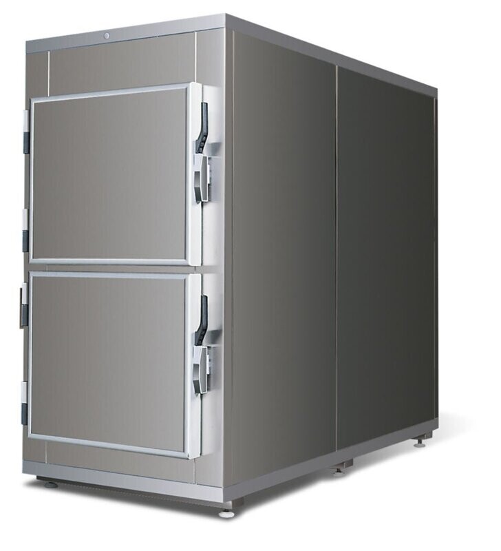 Cold chamber for two bodies - 2 doors with front opening