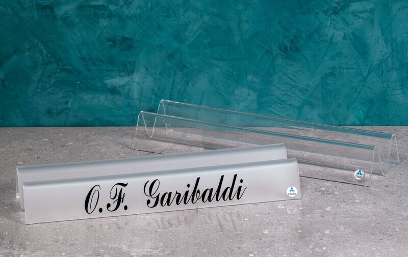 Transparent plexiglass cover support