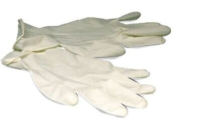 Latex gloves