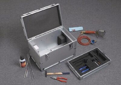 Case for rechargeable bottle with welder -CEAS511