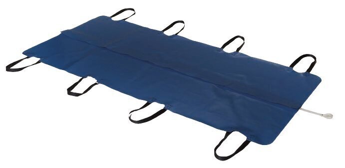 Divisible stretcher for bodies