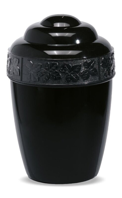 Polystyrene cinerary urn