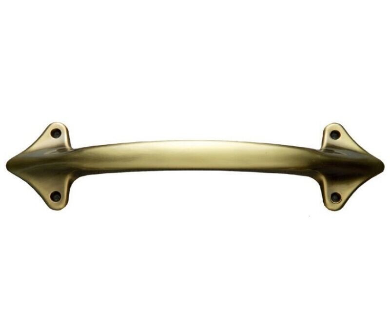 Lambda zamak bridge alloy handle vintage brass finishing