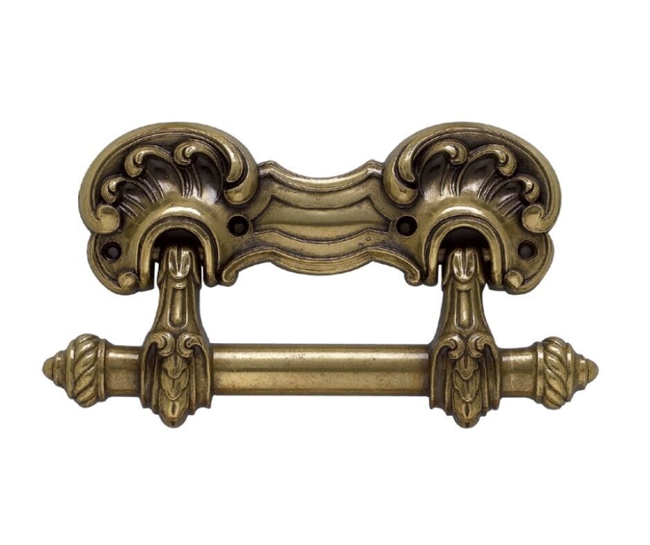 Chios aluminium handle vintage brass finishing