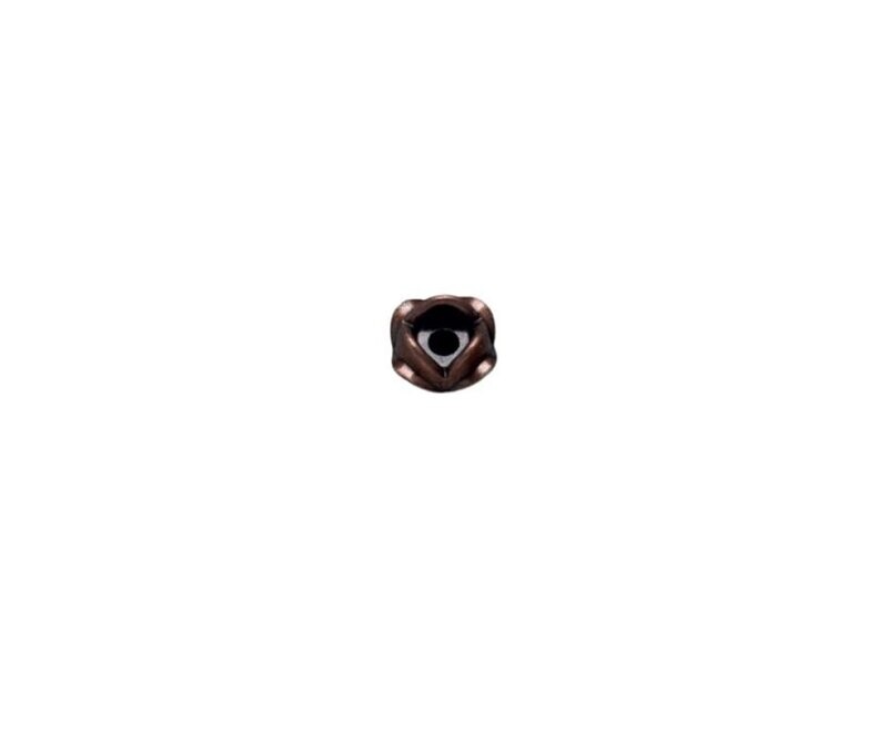 Zamak decoration rose vintage copper finishing