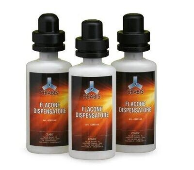Dispenser bottle for acid with brush