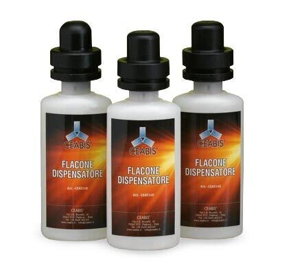 Dispenser bottle for acid with brush