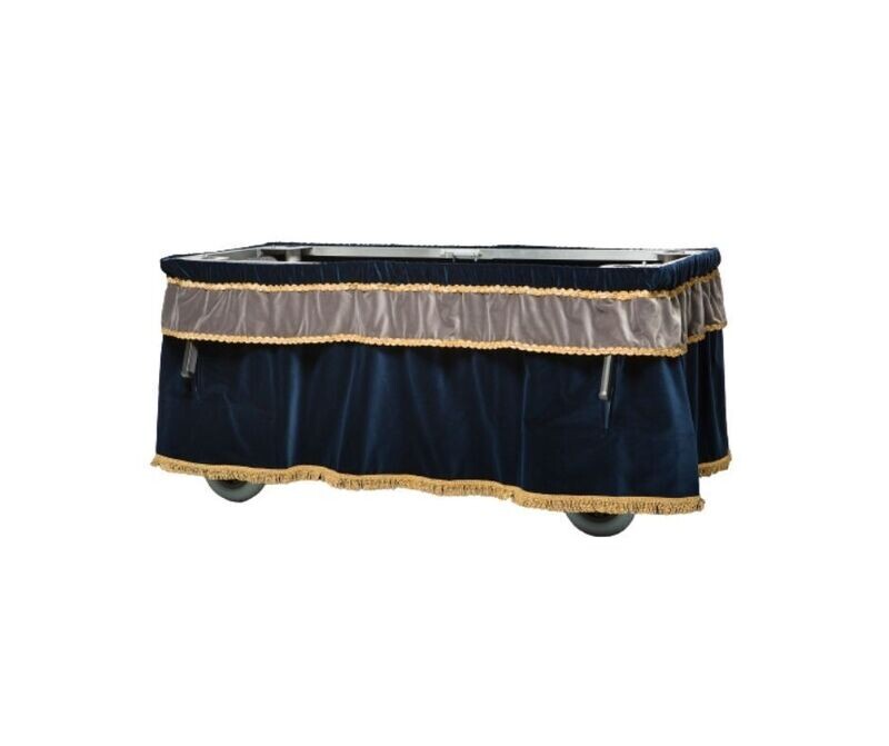 Velvet coffin trolley cloth series 240