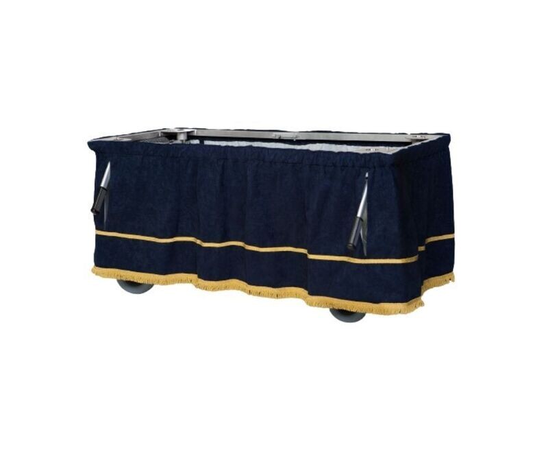 Alcantara coffin trolley cloth series 242