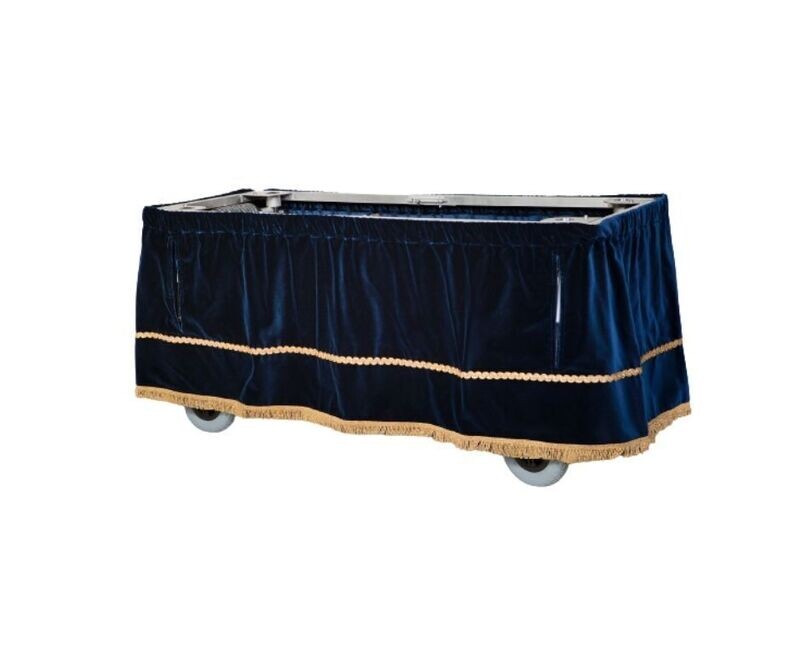 Velvet coffin trolley cloth series 235