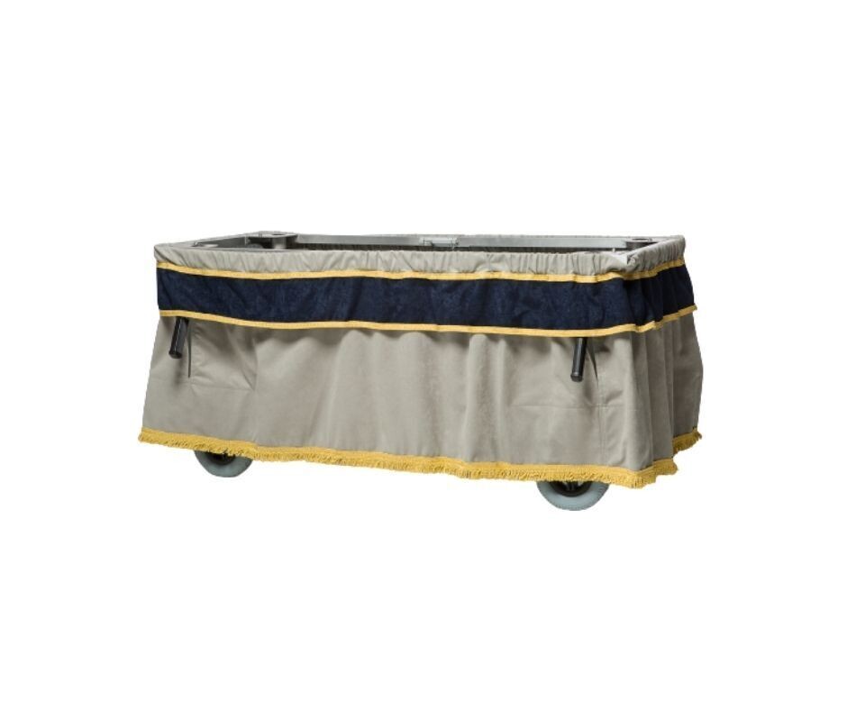 Alcantara coffin trolley cloth series 245