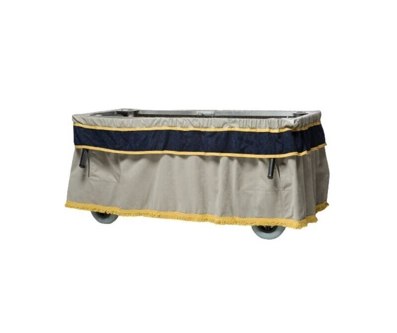 Alcantara coffin trolley cloth series 245