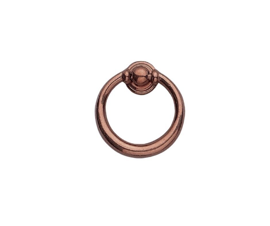 Zamak alloy cover lifting ring copper finishing