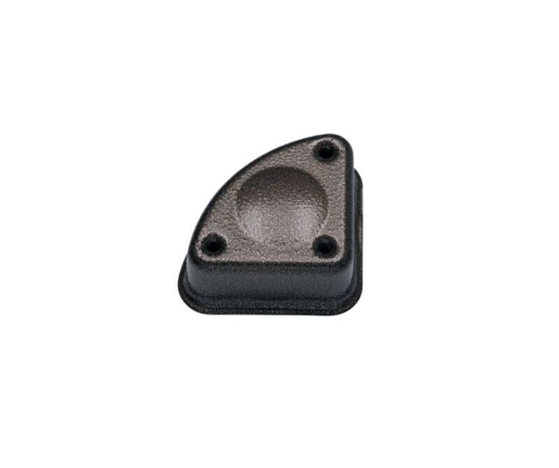 Coffin feet for external fixing bronze finishing