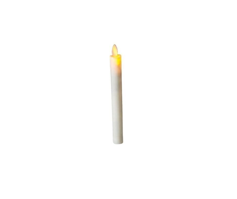 LED candle with flickering flame for internal use