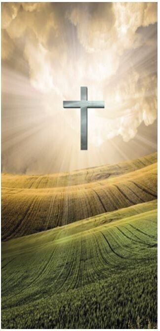 Cross of redemption roll-up