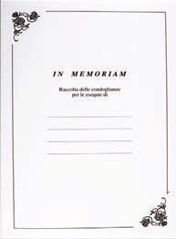 Condolence collecting sheets