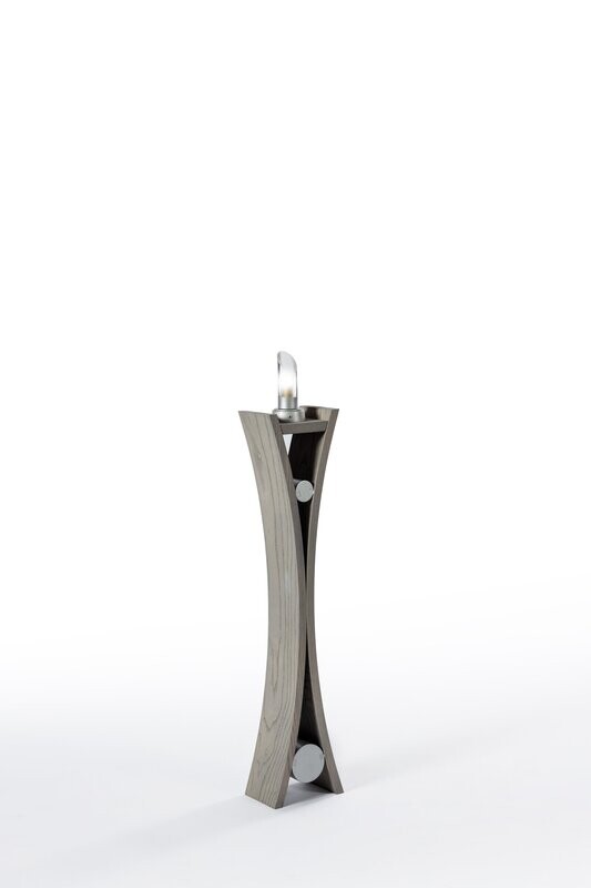 Light pedestal Gemini Grey